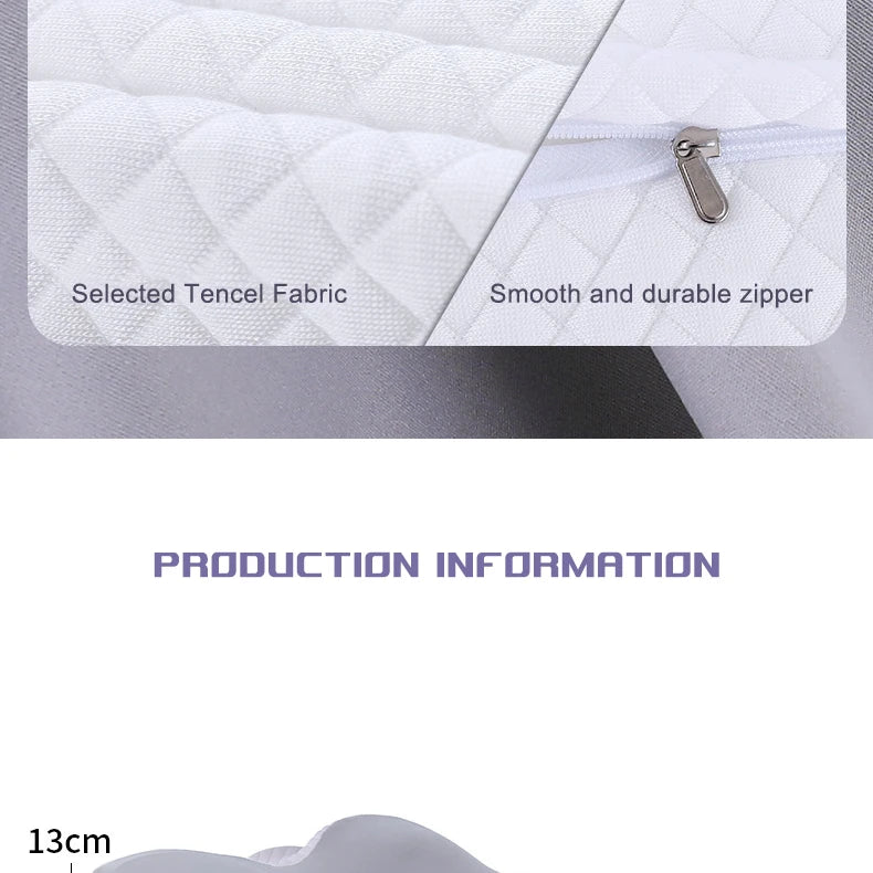 Orthopedic Memory Foam Pillow β Butterfly Shape for Neck Support